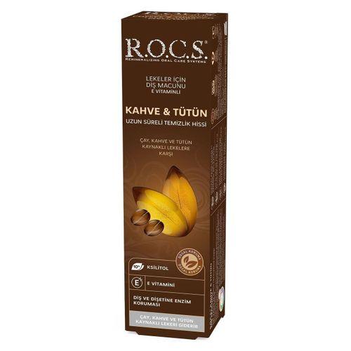 R.O.C.S.  Kahve ve Tütün Lekelerine Karşı Diş Macunu 60ml