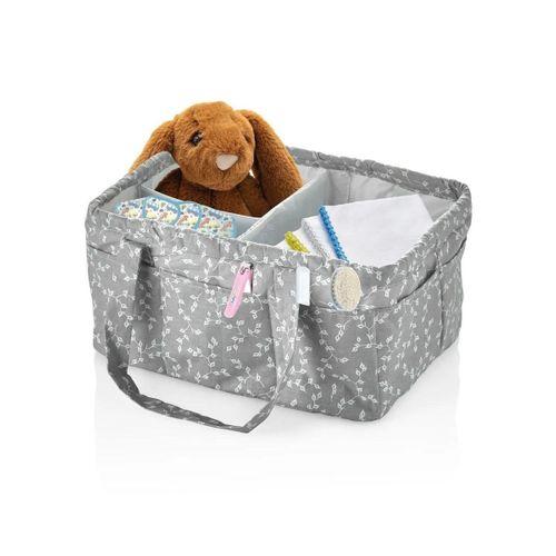 Babyjem BabyJem Katlamalı Anne & Bebek Organizer 795 Gri Çiçek
