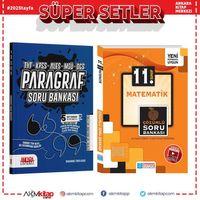 Evrensel 11.Sınıf Matematik ve AKM Paragraf Soru Bankası Seti 2 Kitap