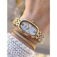 Tom Jones Çelik Kordon Kararma Renk Atma Yapmaz 3 Atm Suya Dayanıklı Kadın Kol Saati BTJ.YN10035.2