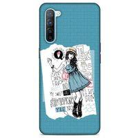 Sokak Modası 50 Oppo Reno 3 Kılıf Desenli Silikon