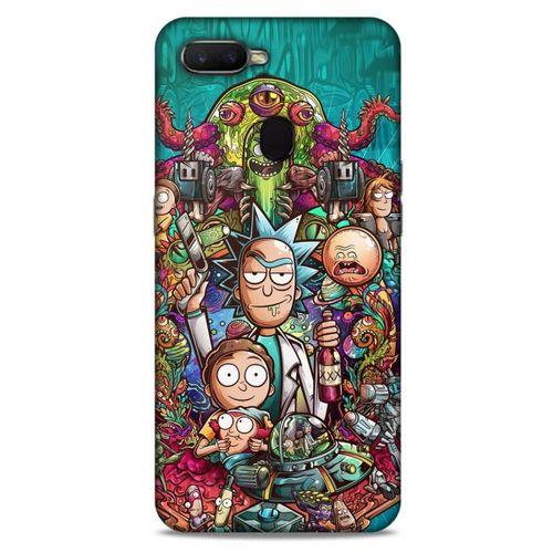 Oppo Ax7 Uyumlu Kılıf Rick And Morty (32) Soft Silikon Kılıf Cronenberg Morty