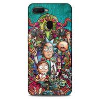 Oppo Ax7 Uyumlu Kılıf Rick And Morty (32) Soft Silikon Kılıf Cronenberg Morty