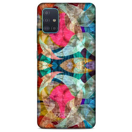 Samsung Galaxy A51 Kılıf Pastel Renkler (10) Full Koruma Kılıfı Fuşya Yeşil