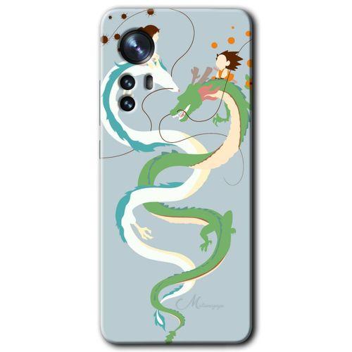 Xiaomi Mi 12 Kılıf HD Desen Baskılı Arka Kapak - Snake Friendship