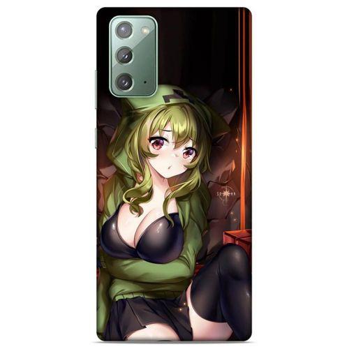 Lopard Samsung Galaxy Note 20 Uyumlu Kılıf PiXel (34) Slim Armor Kılıf TNT Anime