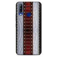 General Mobile GM 10 Kılıf Patchwork (11) Tam Koruma Siyah Gri