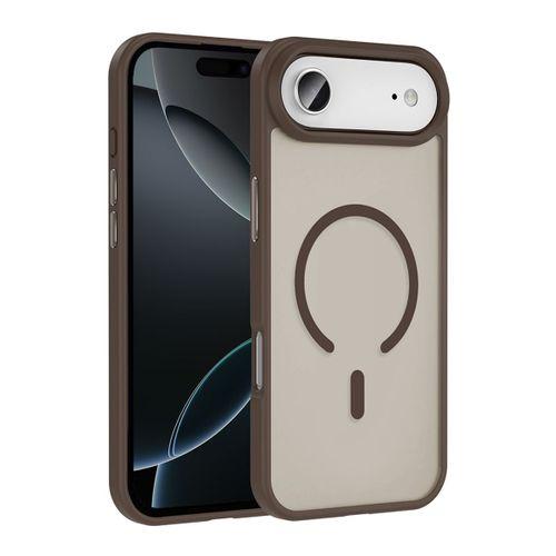 Apple iPhone 17 Air Kılıf M-safe Şarj Özellikli Mat Arka Yüzey Zore Sio Kapak