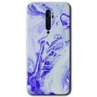 OPPO Oppo Reno 2z Kılıf HD Baskılı Desen + Hayalet Cam Yandan Görünmez