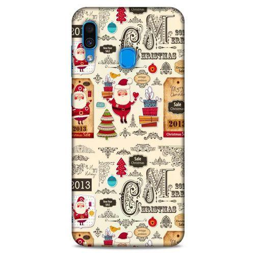 Retro (44) Desen Tough Armor Kılıf Renkli Samsung Galaxy A30 Kılıf