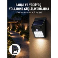 Kablosuz Solar Led Lamba | Bahçe, Veranda, Merdiven Işığı, Otomatik Aç-kapa Sensörlü Yeni Nesil