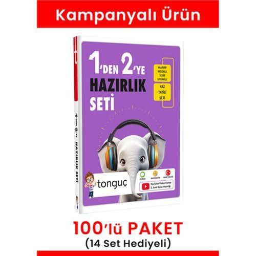 1'den 2'ye Hazırlık Seti 100' lü Paket (14 Set Hediyeli)