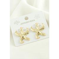 Deniz Yıldızı Trend Metal Küpe