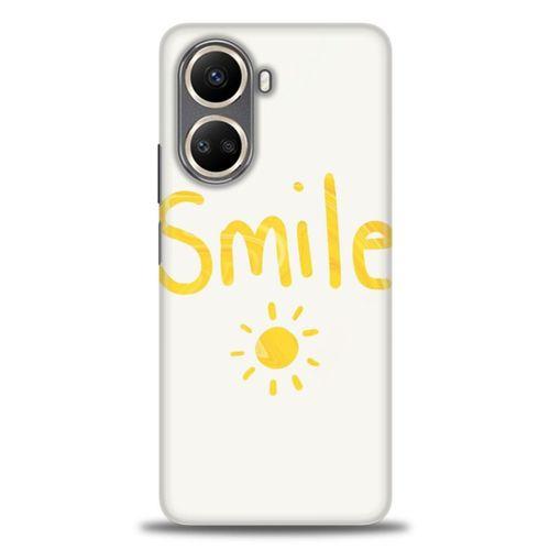 Realme 10 4G Kılıf HD Baskılı Kılıf - Smile Güneş + Tam Ekran Koruyucu