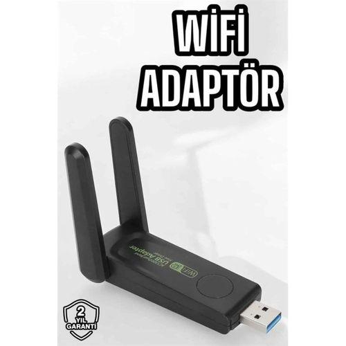 Dual Band Wifi Alıcı Adaptör Usb 3 0 Destekli