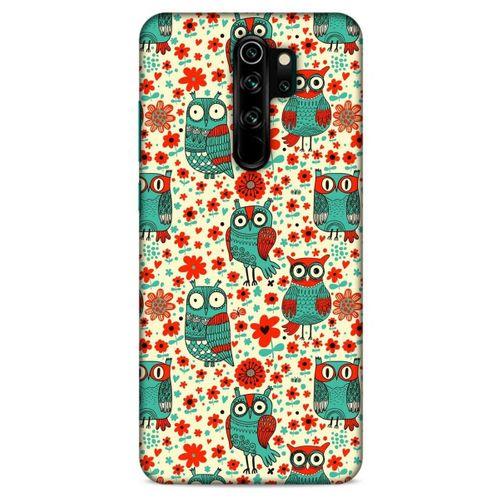 Baykuşlar (14) Desenli Silikon Kapak Telefon Kabı Xiaomi Redmi Note 8 Pro Kılıf