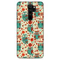 Baykuşlar (14) Desenli Silikon Kapak Telefon Kabı Xiaomi Redmi Note 8 Pro Kılıf