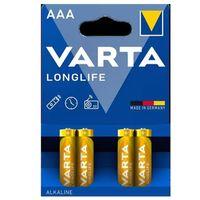 Varta Kalem Pil İnce AAA 4Lü - 4 set