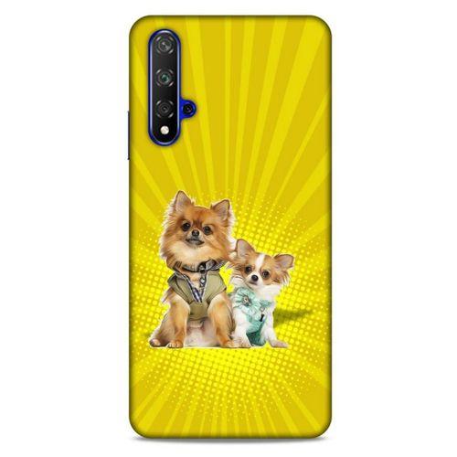 Huawei P Smart S 2020 Kılıf Köpek Kıyafetleri (22) Tam Koruma Kılıfı Chihuahuas Tulum