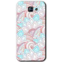 Galaxy A8 2016 Kılıf HD Desen Baskılı Arka Kapak - Çin Mandala 1 + Kırılmaz Cam