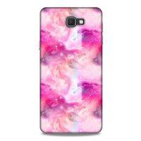 Mermer Desenli (5) Tema Koruma Kabı Fuşya Samsung Galaxy J7 Prime Kılıf