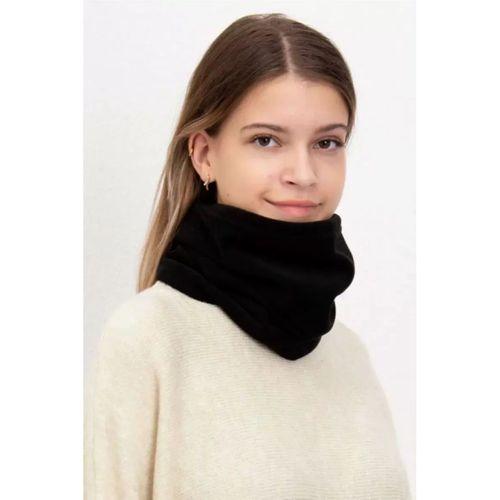 Polar Termal Kar Maskesi ve İpli Boyunluk Bere Siyah Set