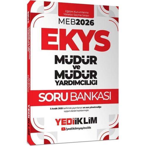 2026 MEB EKYS Müdür Ve Müdür Yardımcılığı Soru Bankası Yediiklim