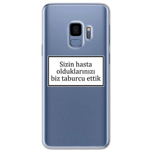 Galaxy S9 Kılıf HD Yazı Baskılı Silikon Arka Kapak - Yazı 1