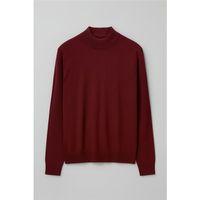 Fincher Yarım Balıkçı Regular Fit Boğazlı Erkek Kazak - Bordo