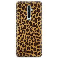 Oppo Reno2 Z 2019 Kılıf Leopar Arka Kapak Koruma Desenli Full Koruyucu