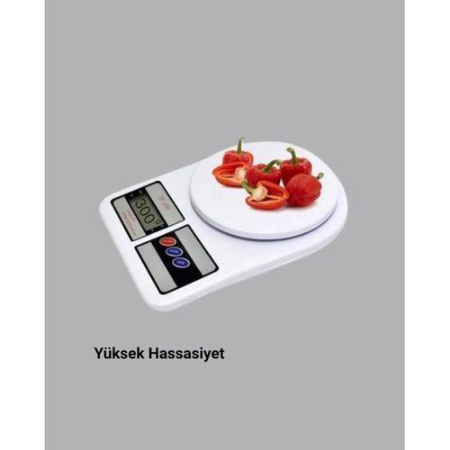 Lcd Ekranlı Hassas Dijital Mutfak Terazisi – 5kg Kapasite, 1g Hassasiyet
