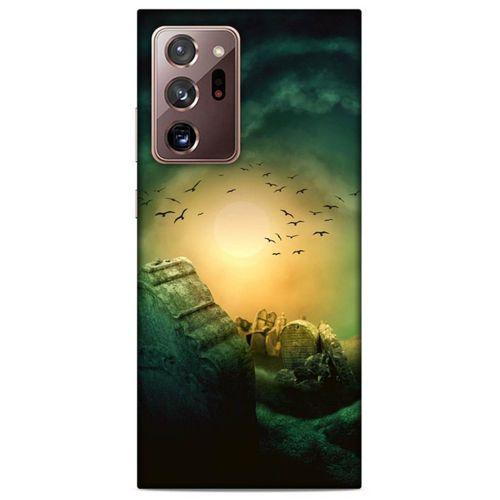 Lopard Samsung Galaxy Note 20 Ultra Uyumlu Kılıf Manipülasyon ☻ (12) Koruyucu Silikon Desenli