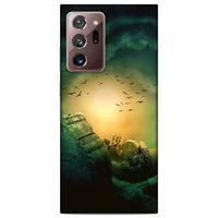 Lopard Samsung Galaxy Note 20 Ultra Uyumlu Kılıf Manipülasyon ☻ (12) Koruyucu Silikon Desenli