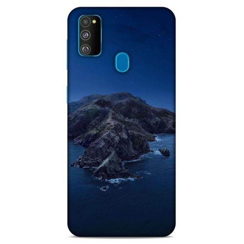 Lopard Samsung Galaxy M30s Uyumlu Kılıf Gece'S (37) Silicone Cover Ada