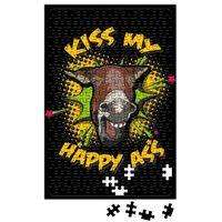 Donkey Jackass Kiss My Happy Ass Puzzle 240 Parça Yapboz