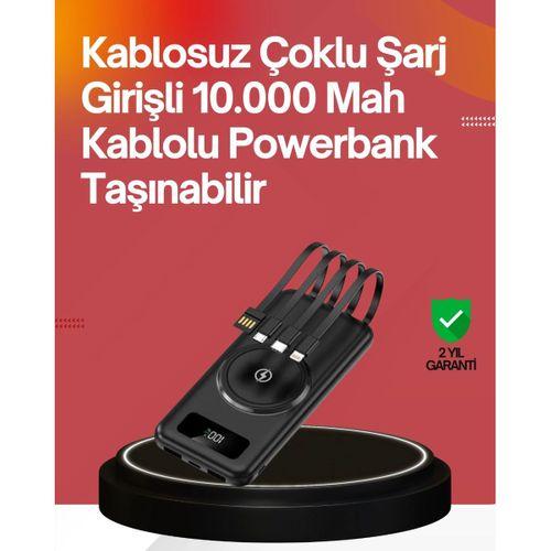 22.5w Hızlı + 15w Kablosuz Şarj – Akıllı Powerbank İle Her An Enerji