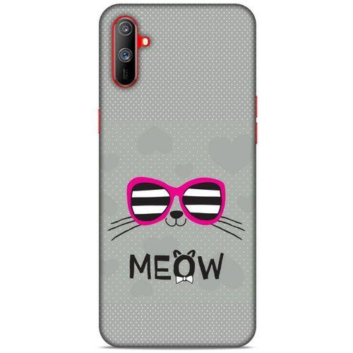 Lopard Oppo Realme C3 Uyumlu Kılıf Kediler (15) Antişok Kılıf Meow Cat