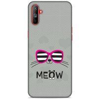 Lopard Oppo Realme C3 Uyumlu Kılıf Kediler (15) Antişok Kılıf Meow Cat