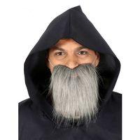 Kırçıllı Korsan Sakalı Gri Renk Takma Sakal