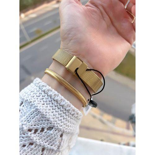 Daniel Klein Çelik Hasır Kordon 2 Yıl Garantili 3Atm Suya Dayanıklı Kadın Kol Saati+Bileklik B141192