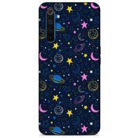 Spacex (5) Tema Koruma Kabı Oppo Realme 6 Kılıf