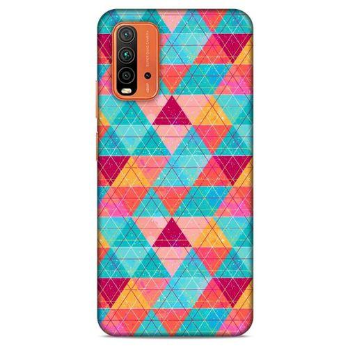 Lopard Xiaomi Redmi 9T Uyumlu Kılıf Geometrix (18) Telefon Kılıfları
