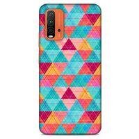 Lopard Xiaomi Redmi 9T Uyumlu Kılıf Geometrix (18) Telefon Kılıfları