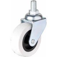 322 - 50x20 Mm Gri Vidalı Teker 4 Adet