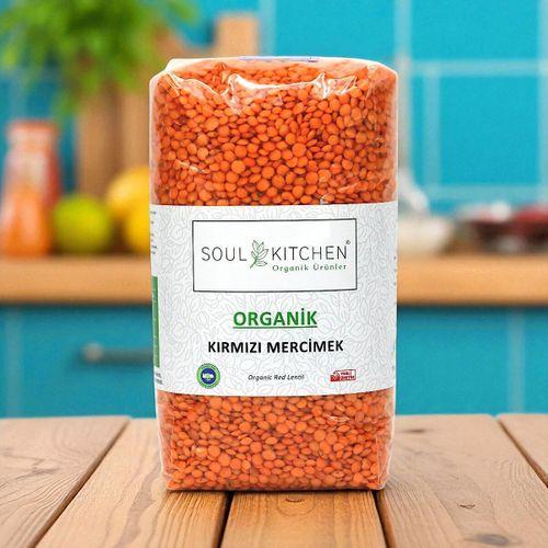Organik Kırmızı Mercimek 750gr