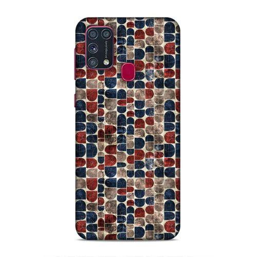 Samsung Galaxy M31 Uyumlu Kılıf Romans (24) Darbe Emici Kılıf Mozaik