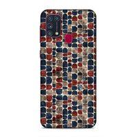 Samsung Galaxy M31 Uyumlu Kılıf Romans (24) Darbe Emici Kılıf Mozaik