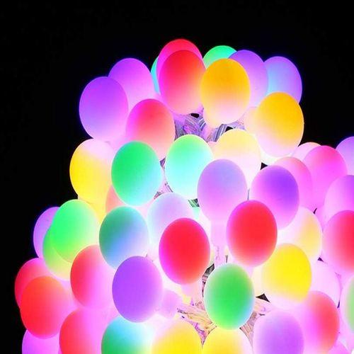 VIP PROFESYONEL 50 METRE RENKLİ TOP LED IŞIK ULTRA PARLAK LED IŞIK YILBAŞI AĞACI IŞIĞI DIŞ MEKAN