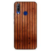 Lopard General Mobile GM 10 Uyumlu Kılıf Wood'X (12) Koruyucu Silikon Desenli