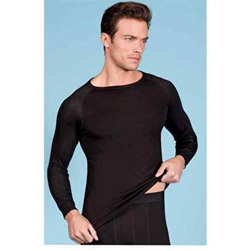 Kışlık Uzun Kol Termal Tek Üst Berrak-757